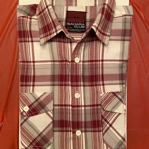 1982 Sahara Club Medium Plaid Button Down Shirt